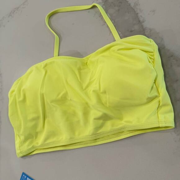 Cupshe NWT Stripe Bandeau Ultra Cheeky Hipster Bathing Suit Set Women's Medium - Picture 9 of 10